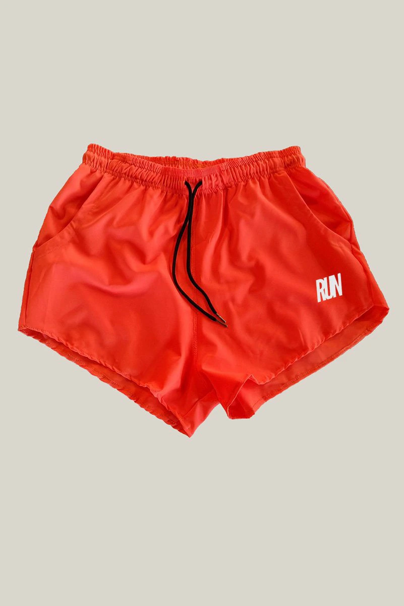 Shorts Corrida Feminino Rosa Chiclete Elastano Premium WSS Brasil