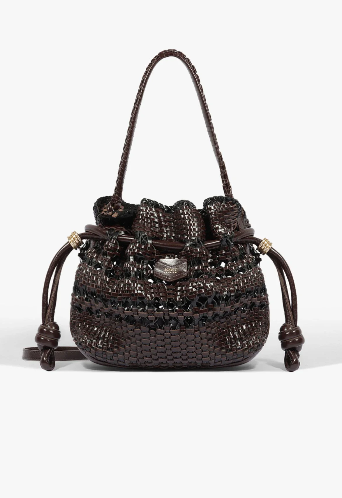 Bolsa Bucket Toulerie Média Couro