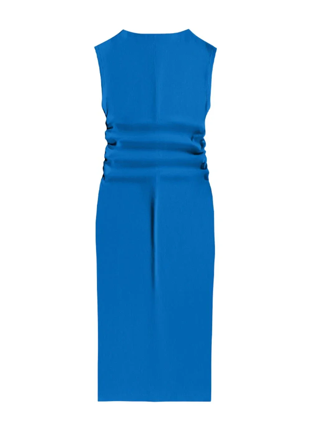 Angel - Vestido Midi em Ribana Azul