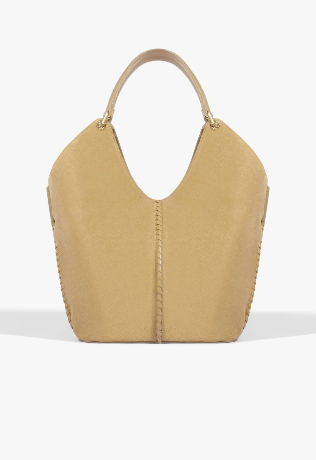Bolsa Hobo Josie Camurça Bege