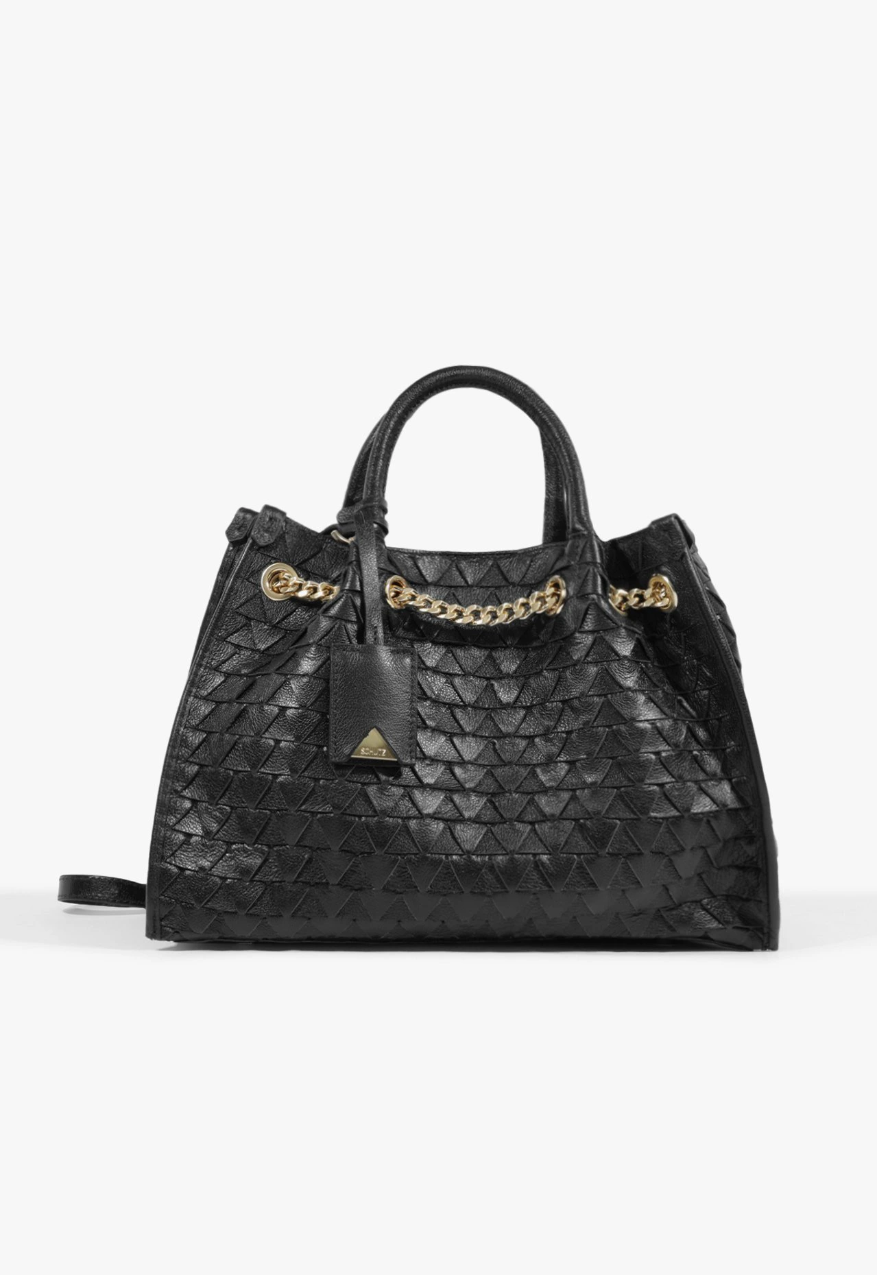 Bolsa Tote Rebecca Couro Grande Preta