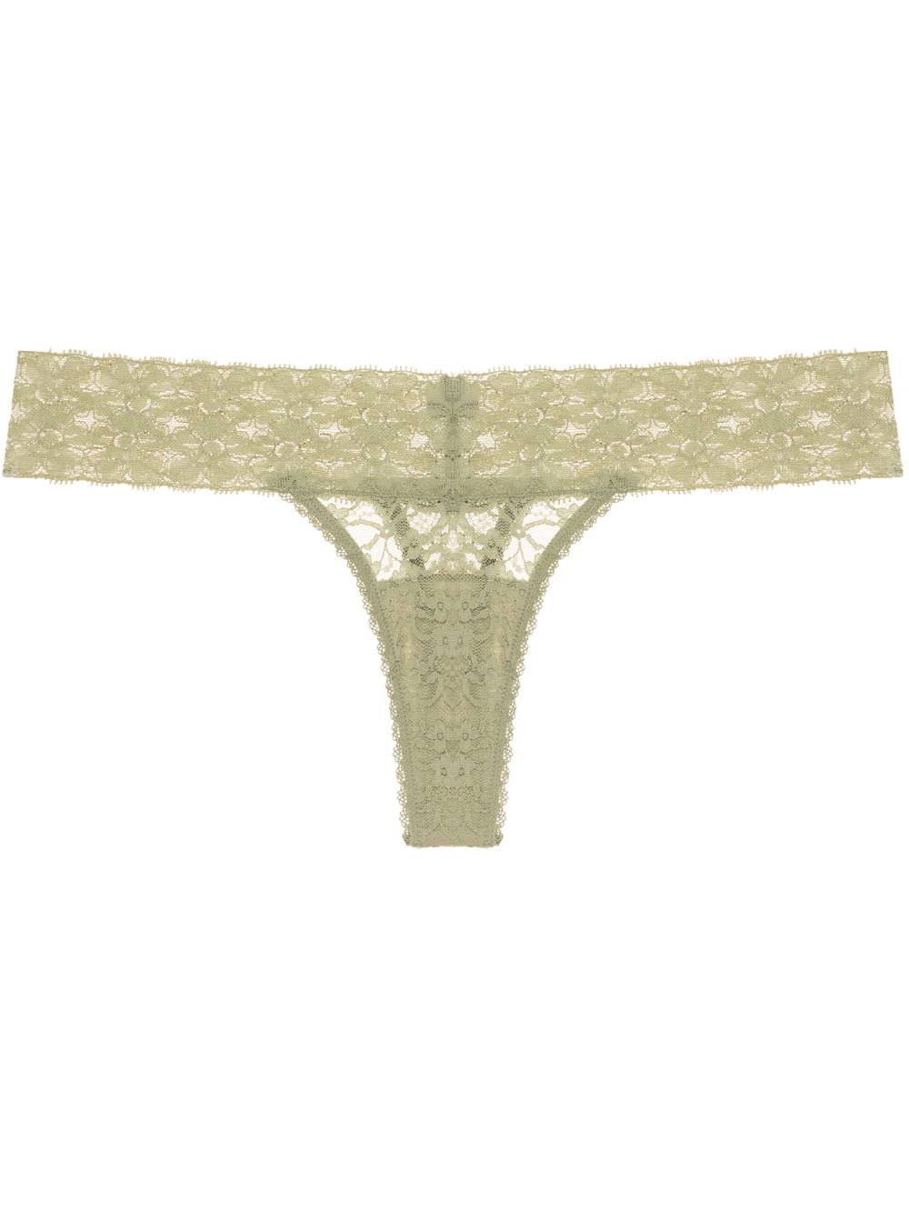 Calcinha Fio Renda Sweet Lace Verde Oliva