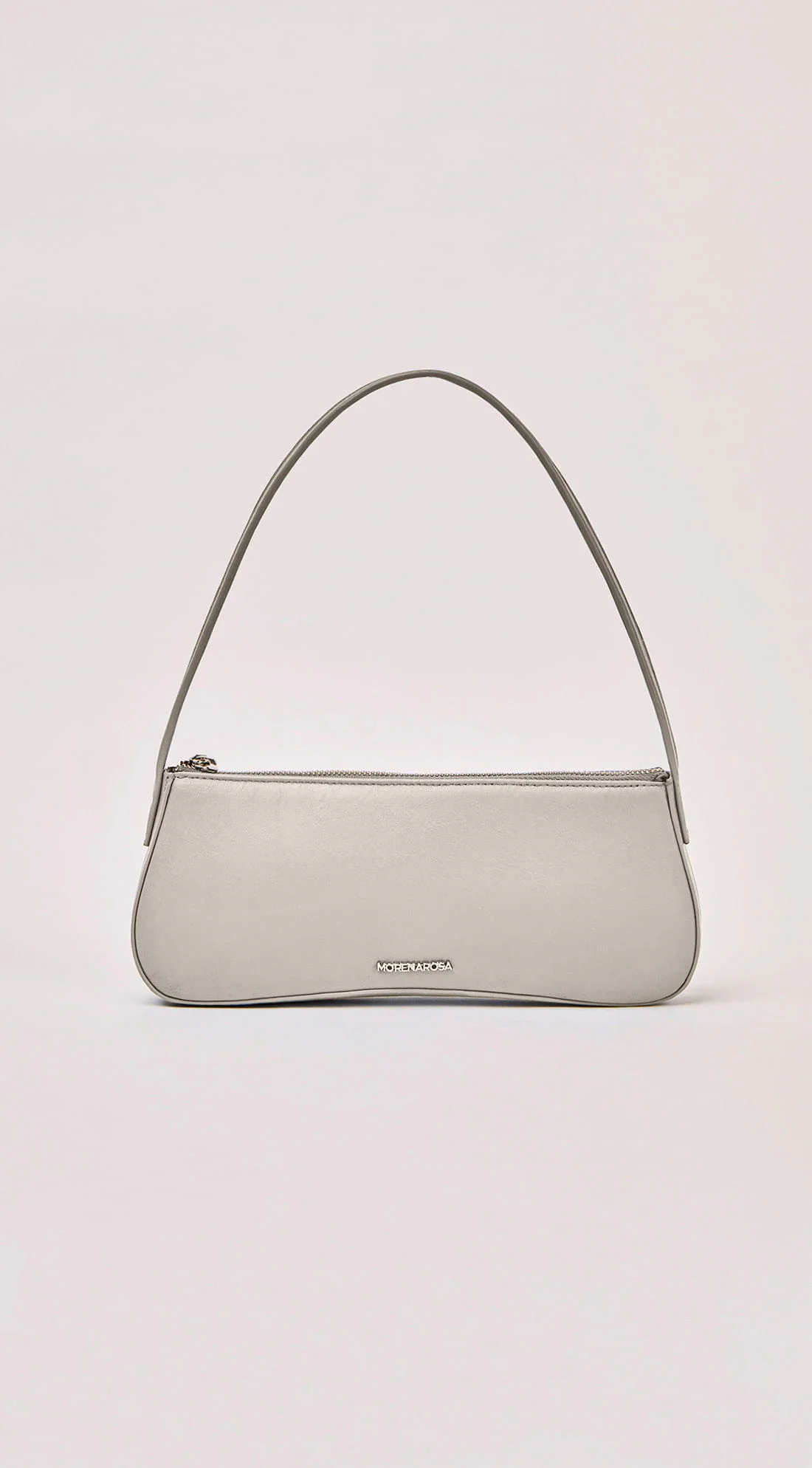 Bolsa Morena Rosa Baguete Morena Rosa Cinza
