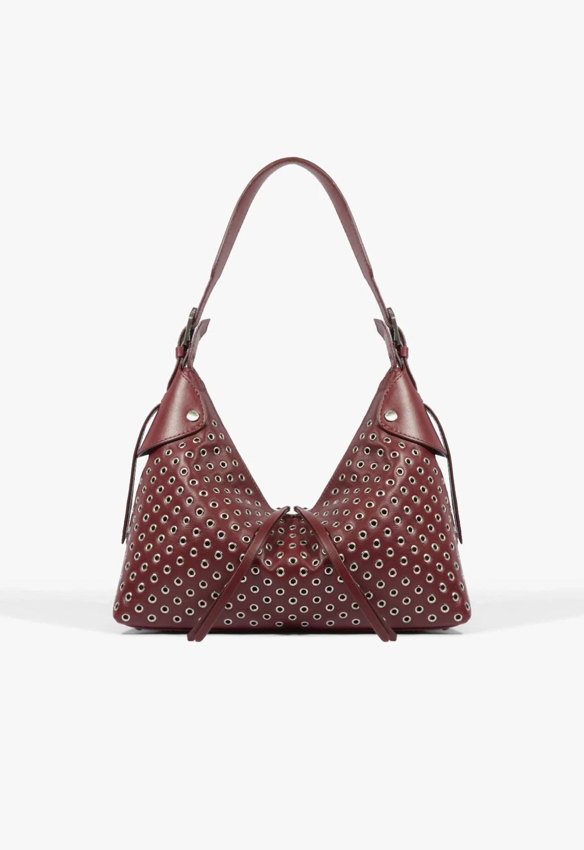 Bolsa Tiracolo Marien Média Couro Preta