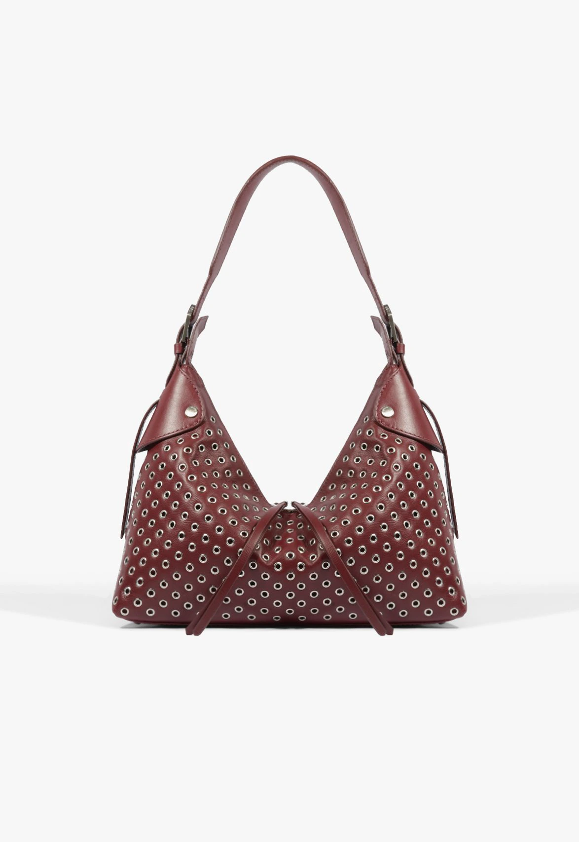 Bolsa Tiracolo Marien Média Couro Preta
