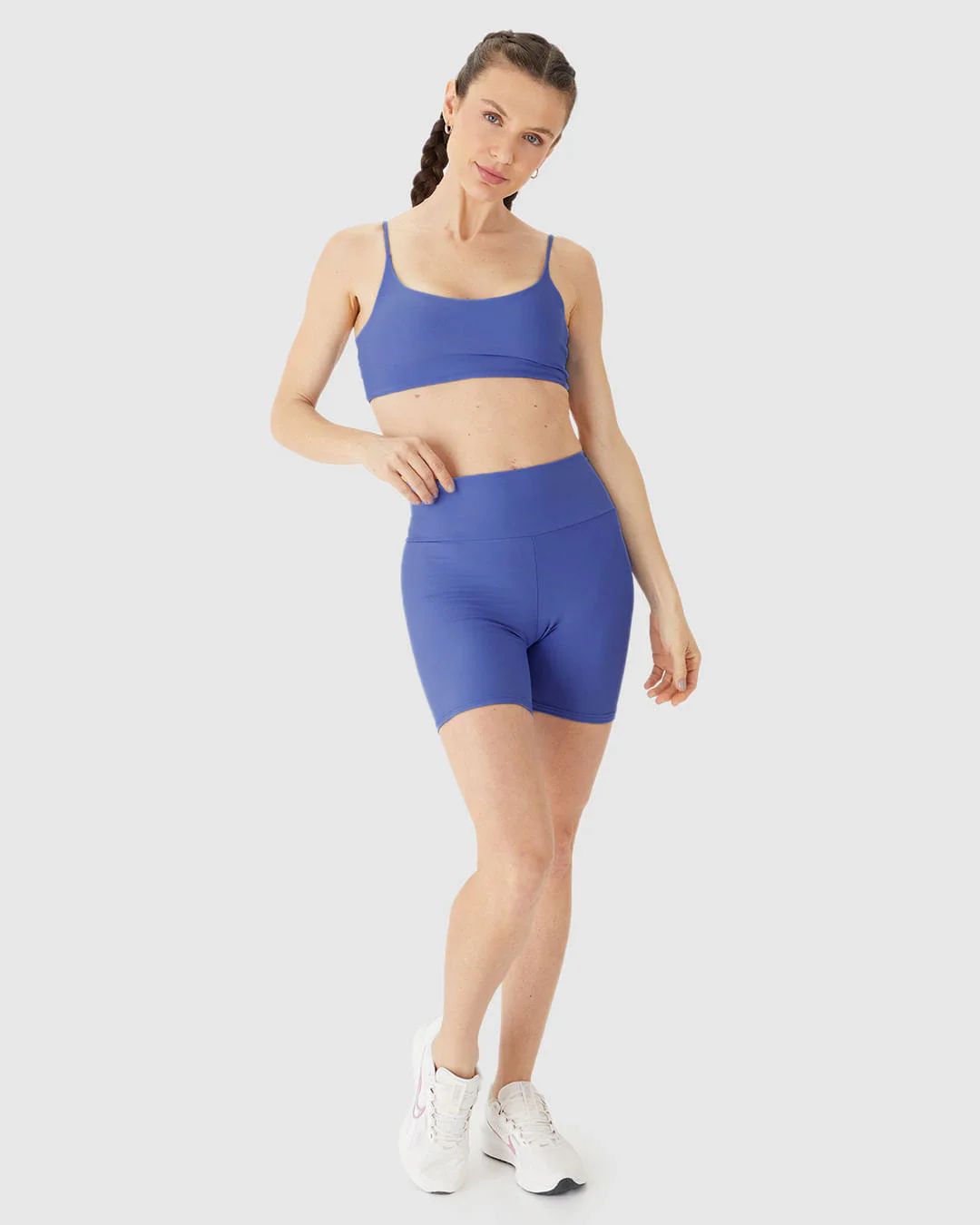 Shorts Esportivo Feminino Bolso Costas Em Malha Dry E Proteção UV50+ Malwee Active