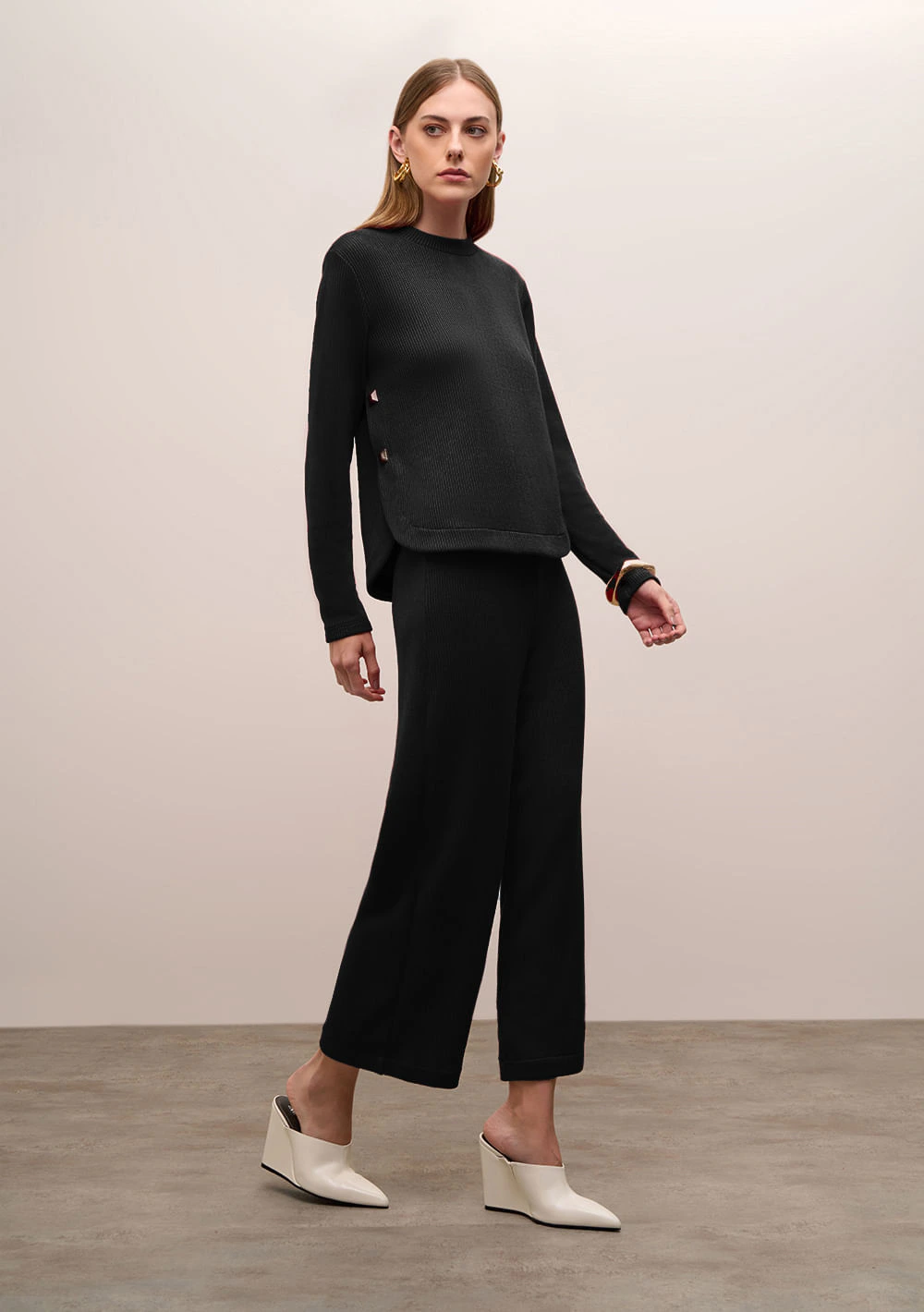 Calça Iódice Jogging Alta Preto