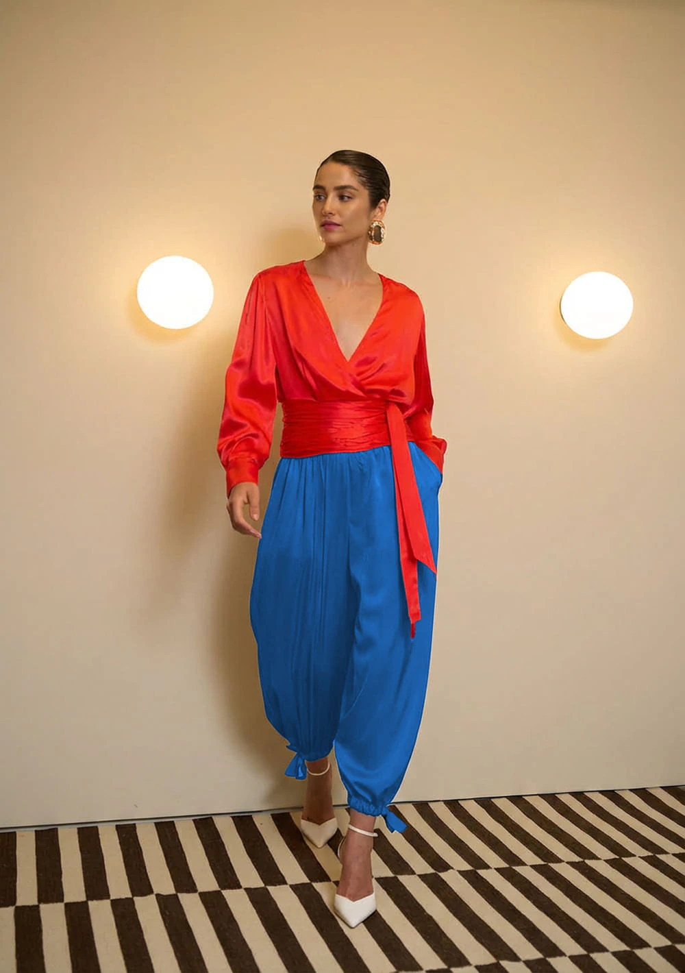 Calça Iódice Jogging Alta Azul