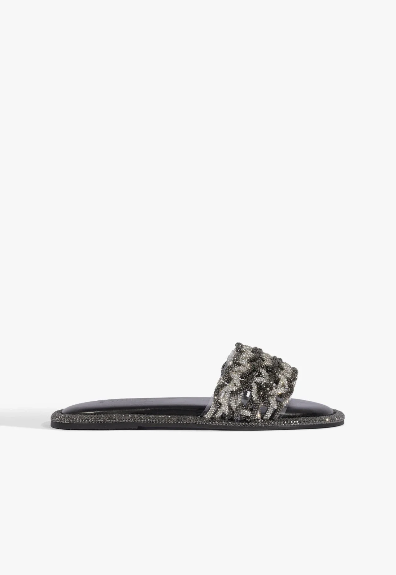 Chinelo Flat Preto
