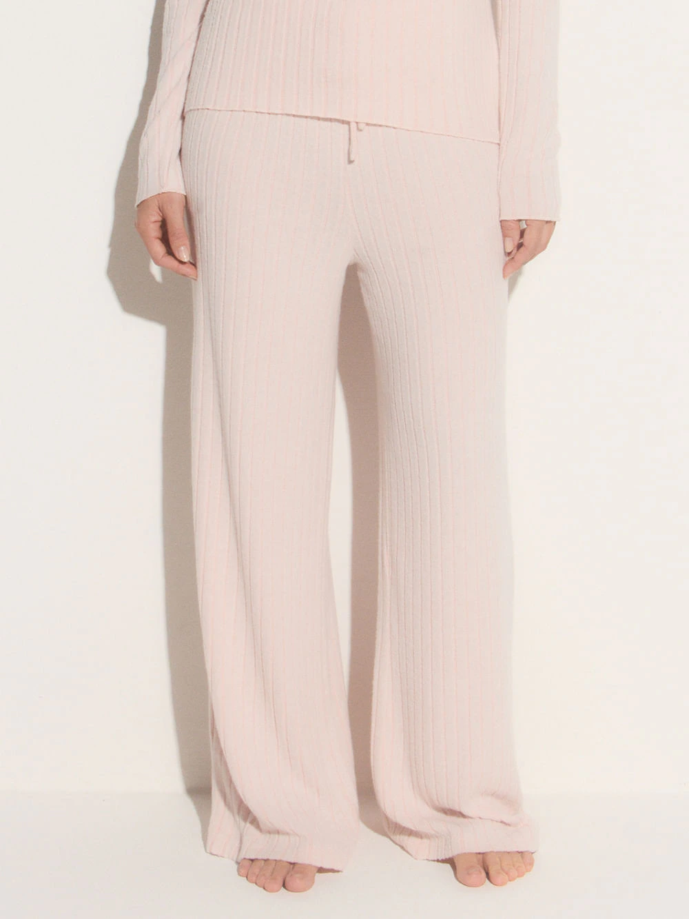 Calça Tricot Aspen Rosa Claro
