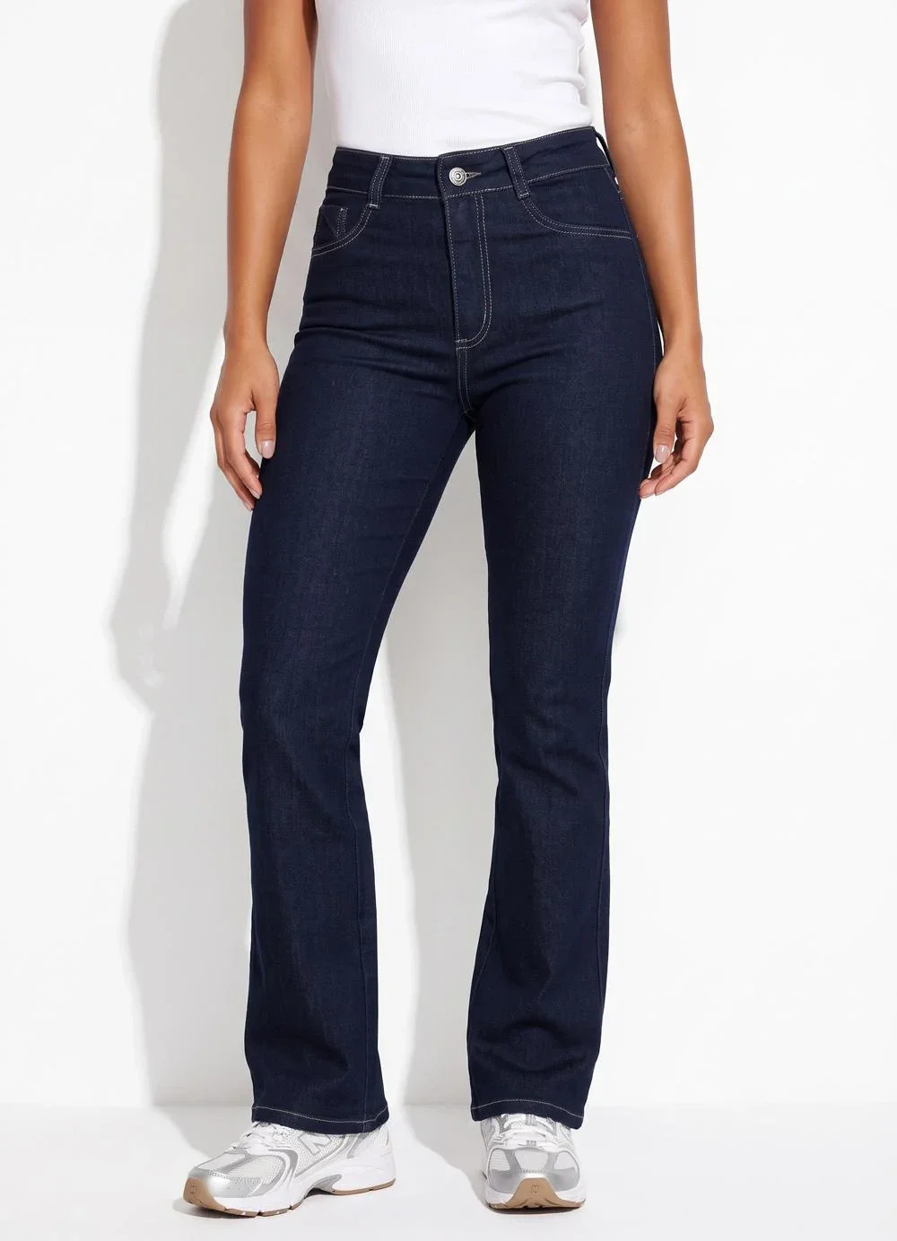 Sawary Jeans - Calça Flare Jeans Azul