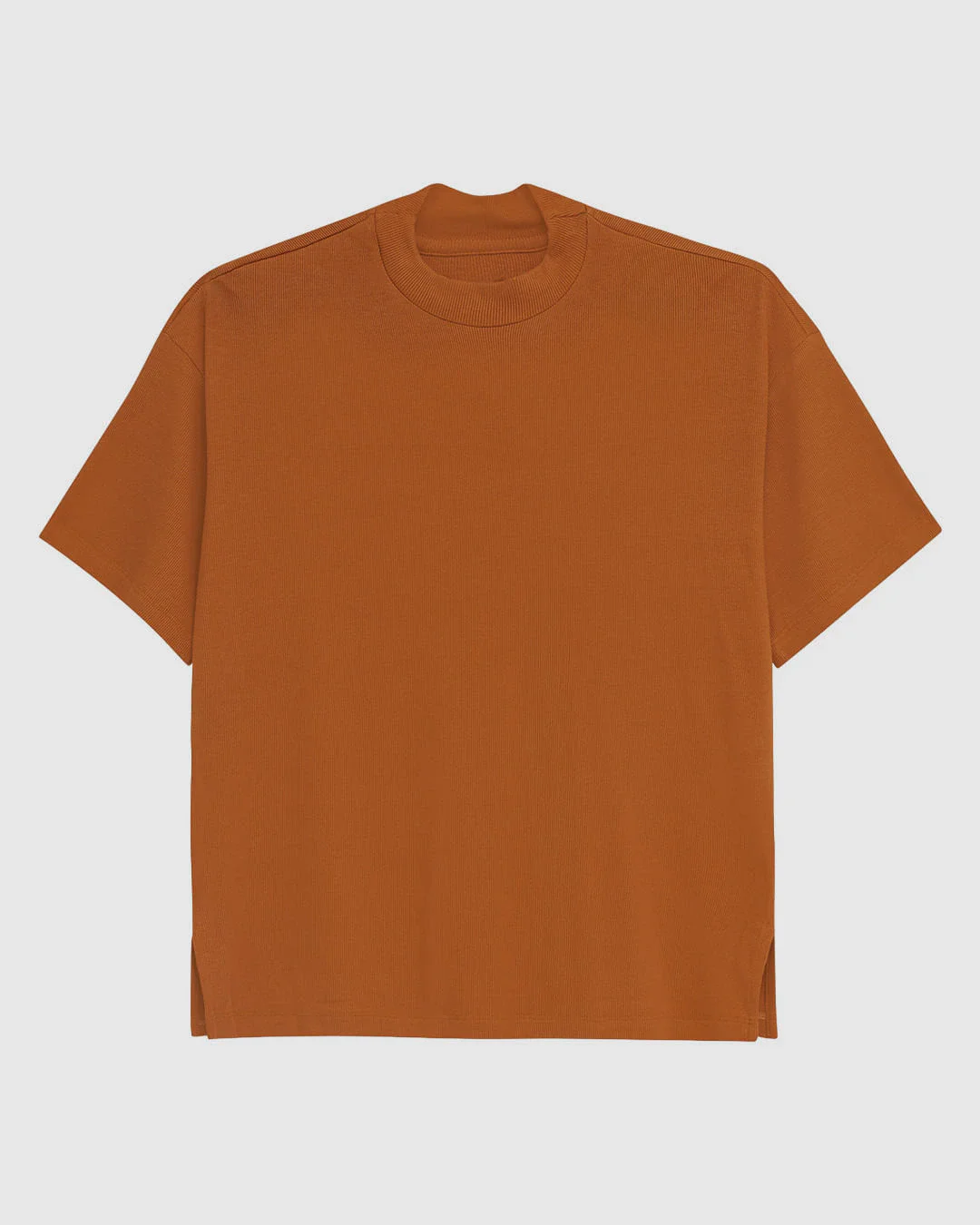 Blusa Feminina Oversized Fenda Lateral Malha Viscose Canelada - ENFIM
