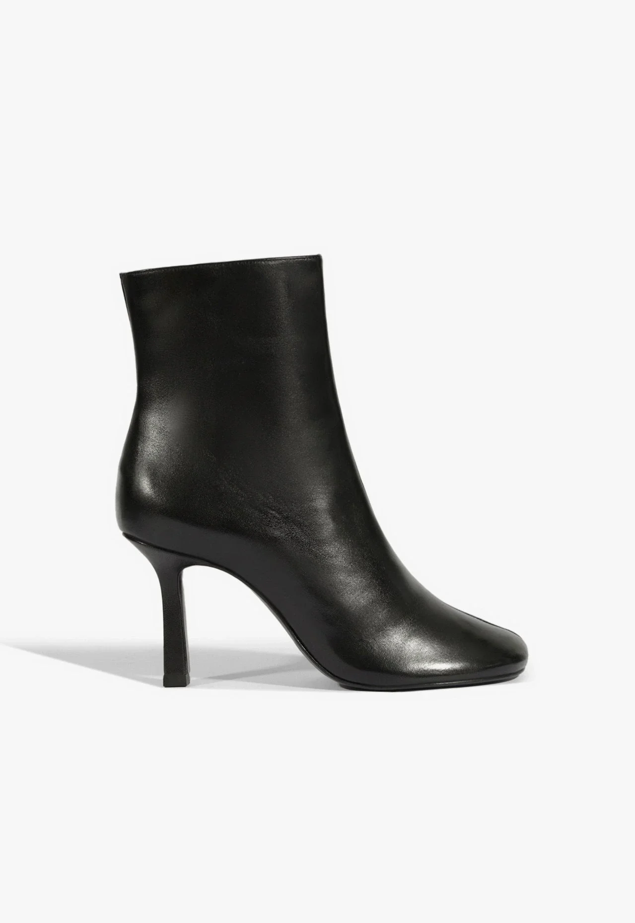 Bota Brielle Bootie Couro Preta