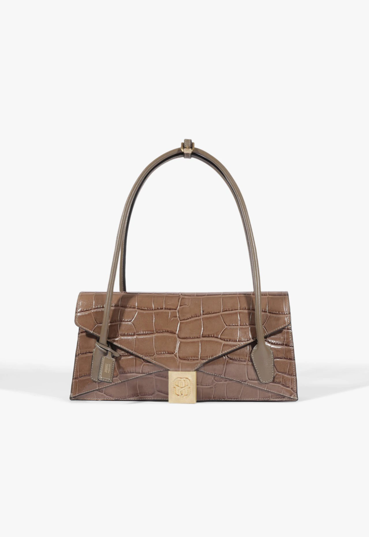 Bolsa Tote Envelope Bag Média Couro