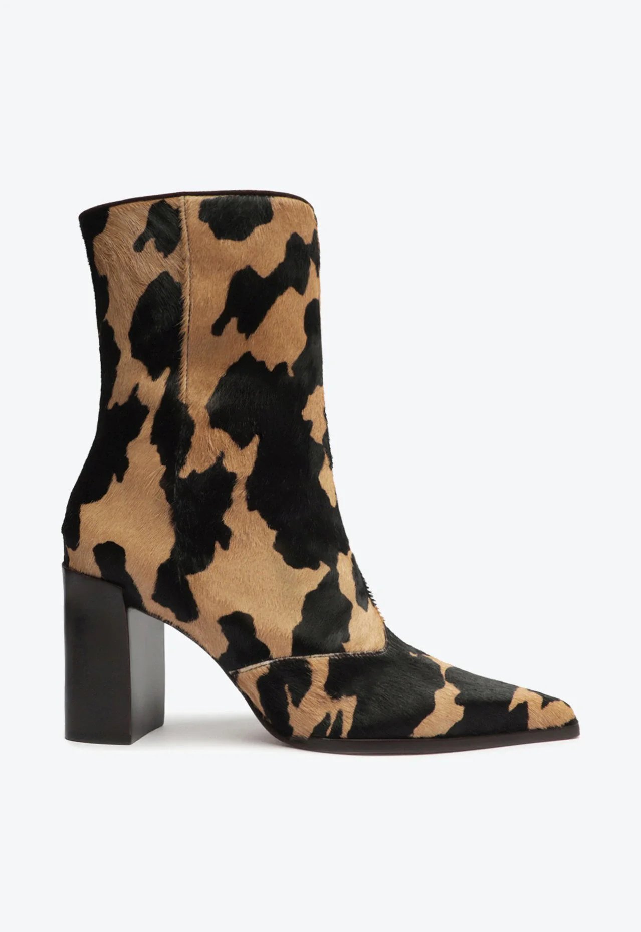 Bota Rafaella Couro Animal Print