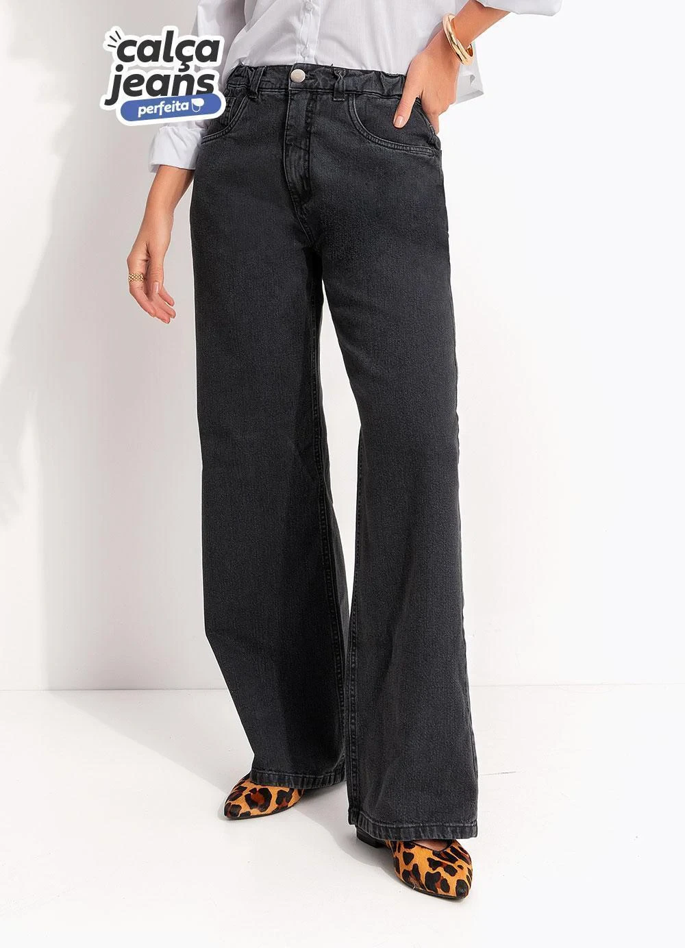 Quintess - Calça Jeans Perfeita Preta