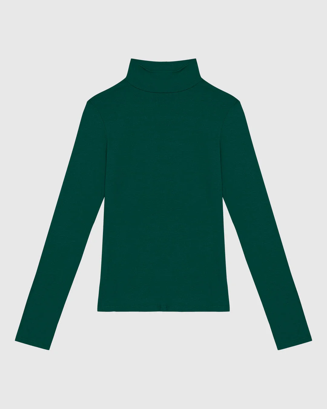 Blusa Básica Feminina Gola Alta Em Malha Viscose Stretch - ENFIM
