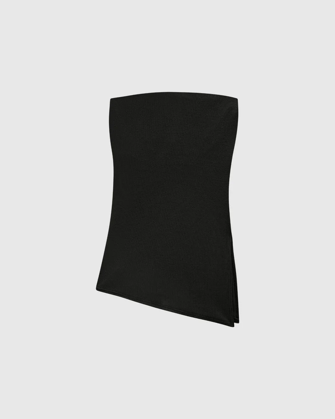 Blusa Feminina Sem Alças Fenda Lateral Em Ribana - ENFIM