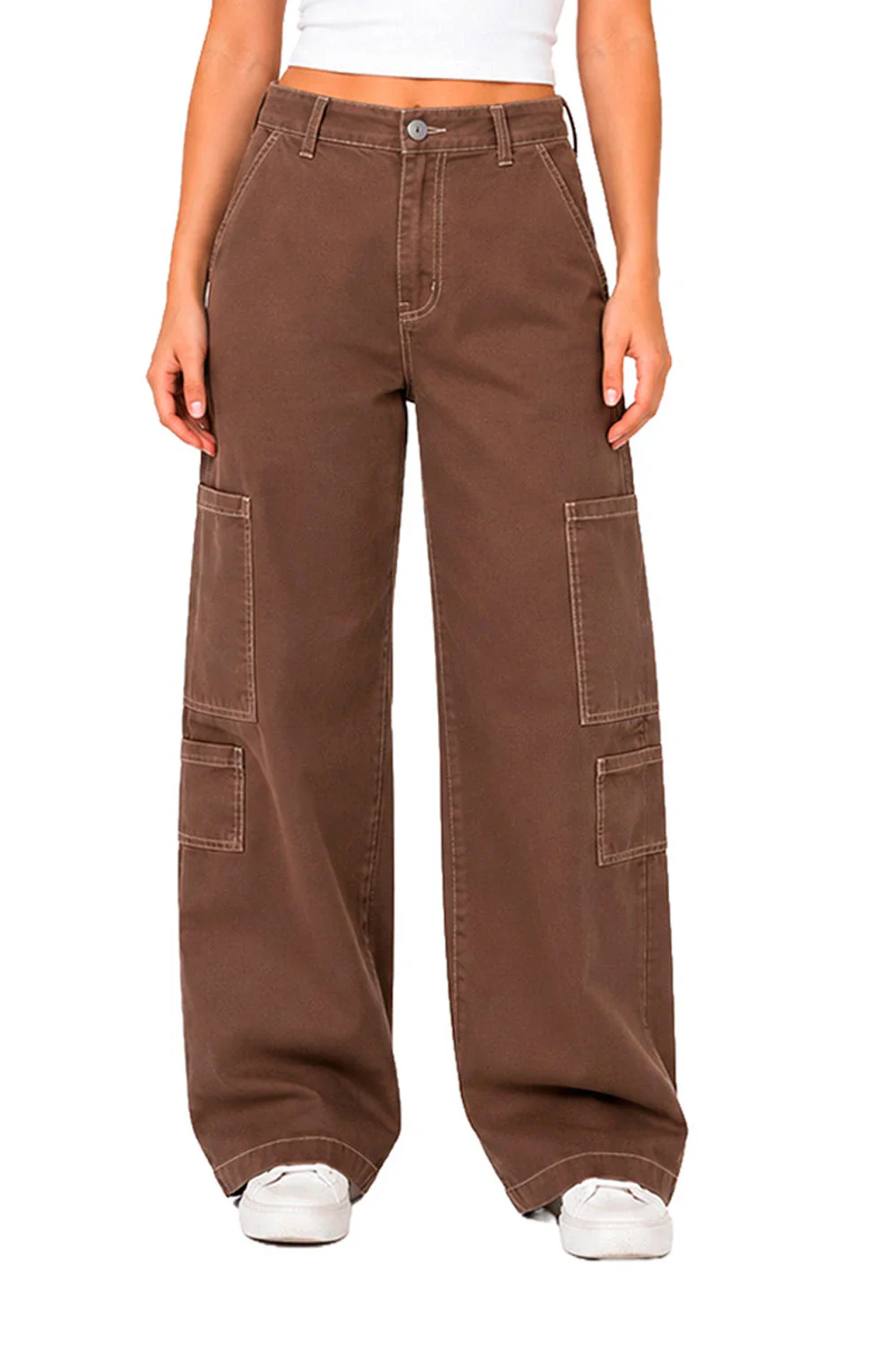 Calça Sarja Feminina Aéropostale MARROM