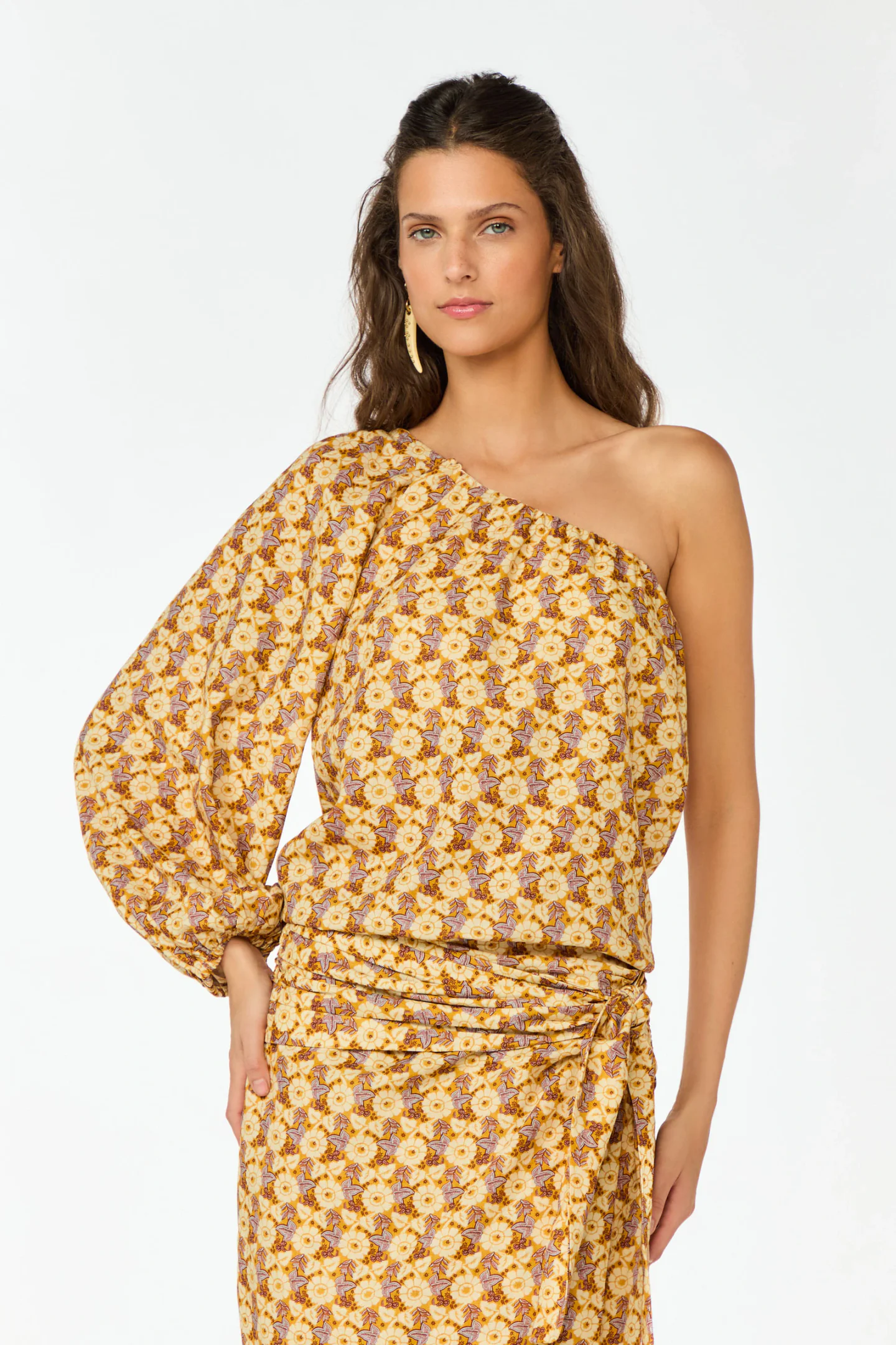 Blusa Ombro Só Estampa Cali