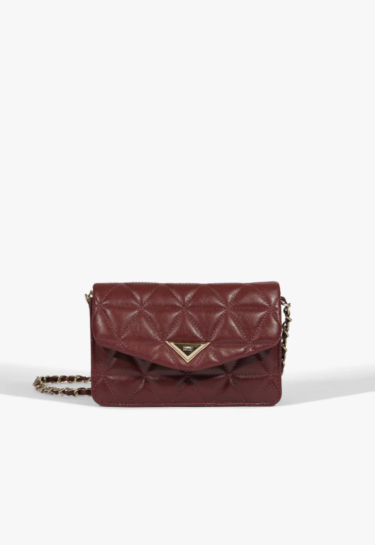 Bolsa Tiracolo Pequena 944 Couro Vinho