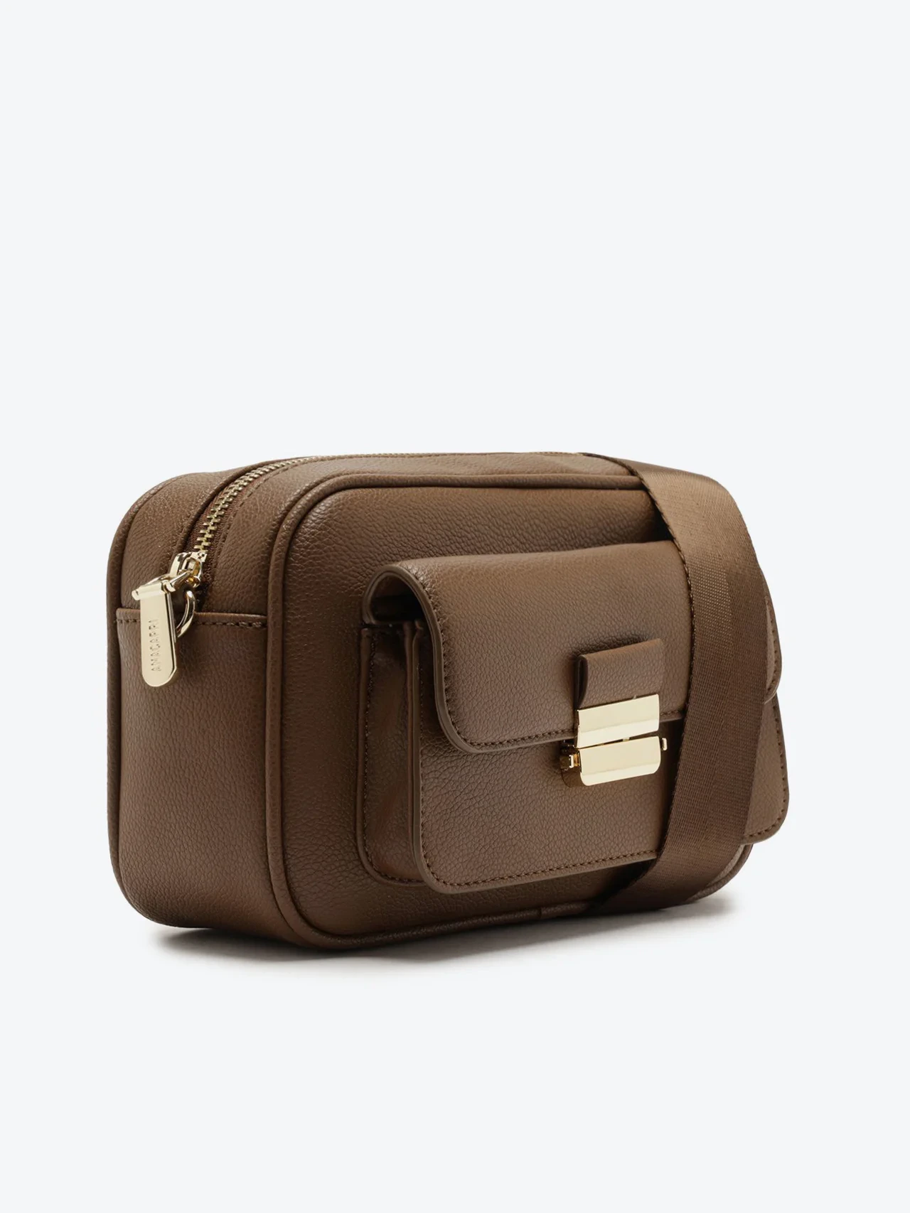 Bolsa Tiracolo Média Soft Floater Marrom