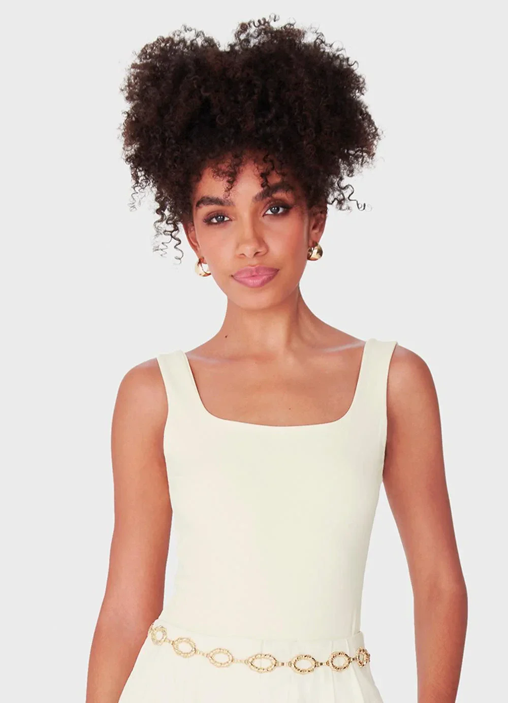 Enfim - Body em Malha Conforto Off White