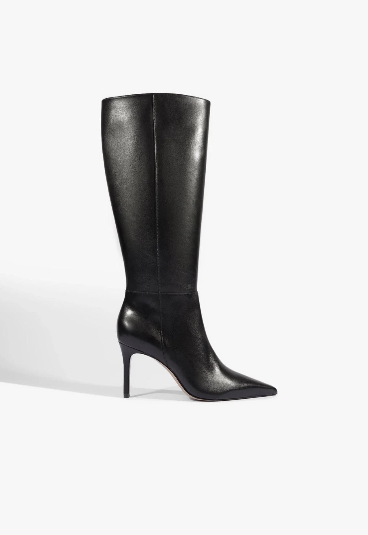 Bota Mikki Up Couro Preta