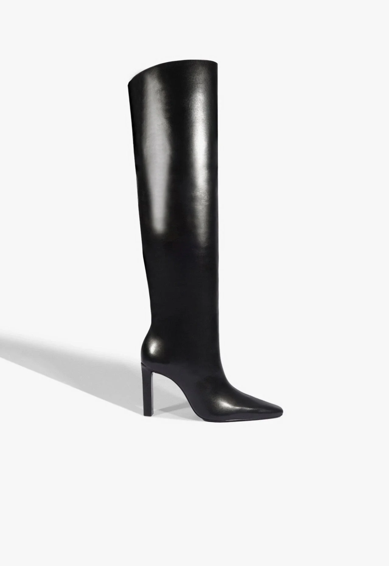 Bota Marella Couro Preta