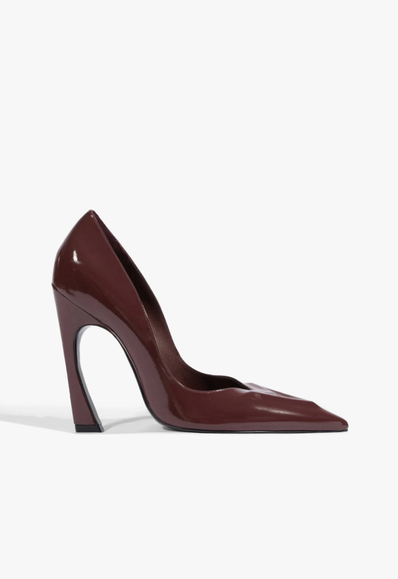 Scarpin Lexi Scarlet Couro Vinho