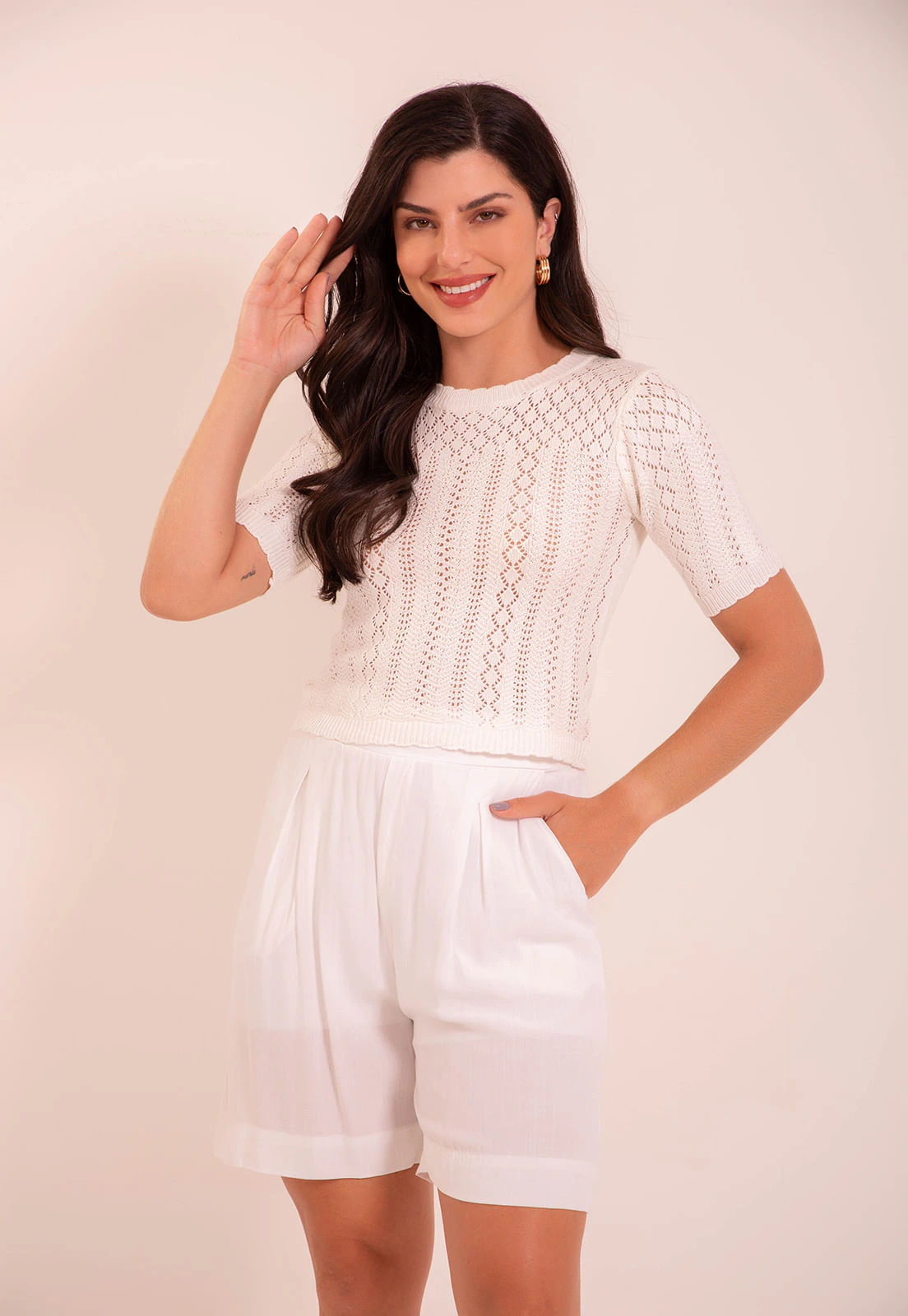 Blusa Casual Tricot