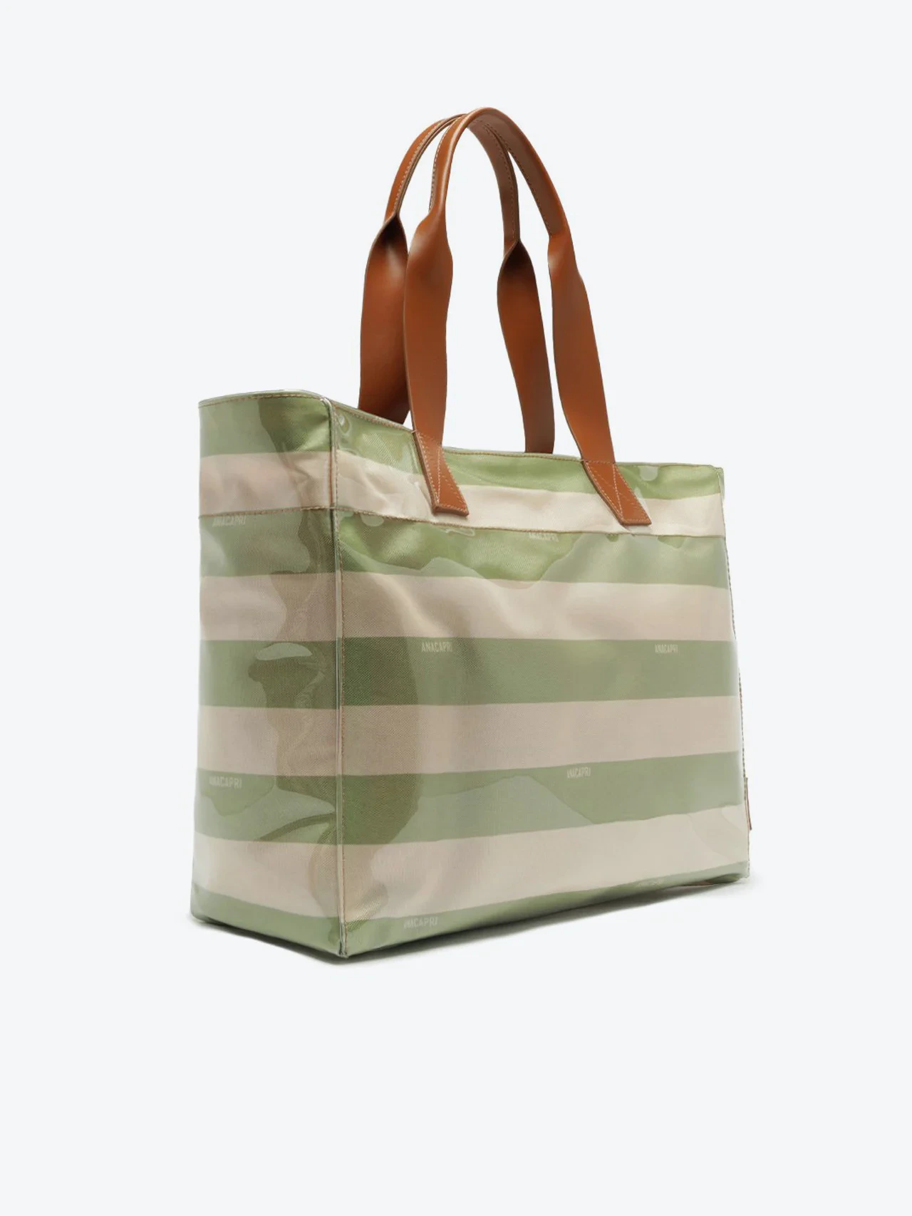 Bolsa Shopping Grande Vinil Verde