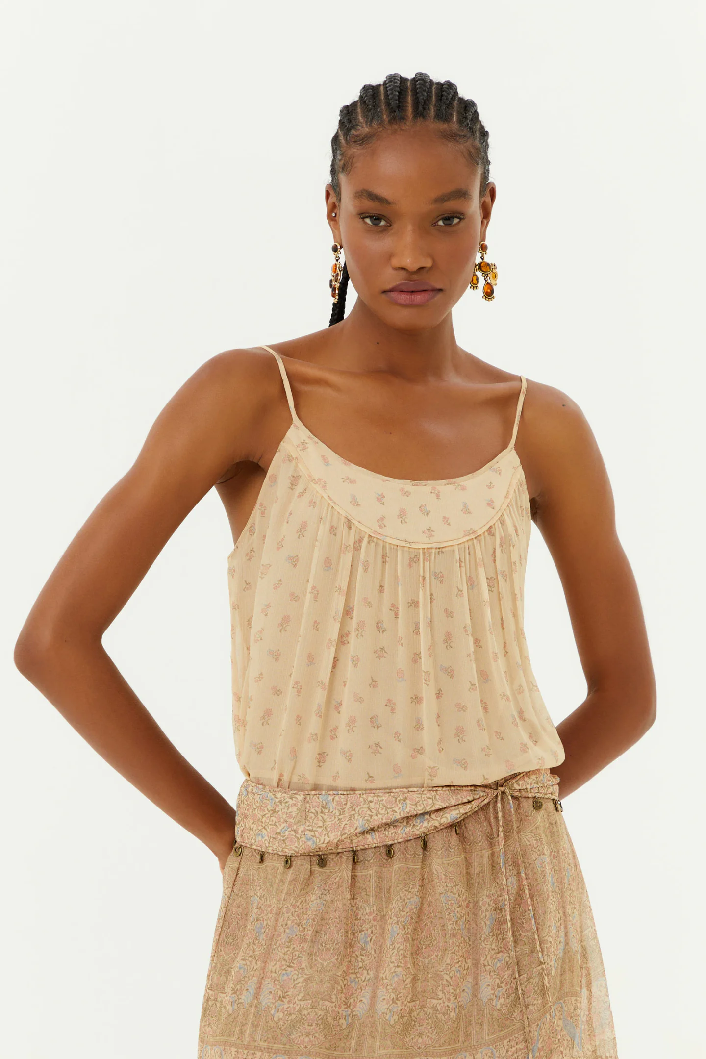 Blusa Alça Ggt Estampa Nina