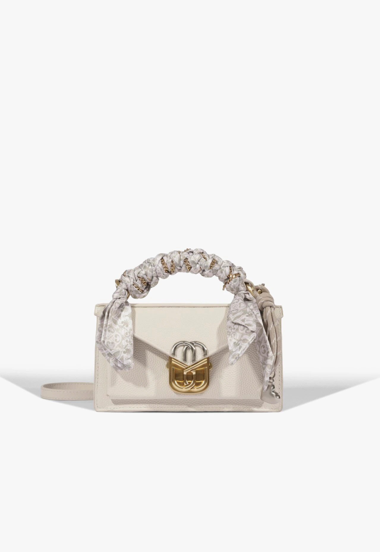 Bolsa Mini Satchel Brera Pequena Couro Branca