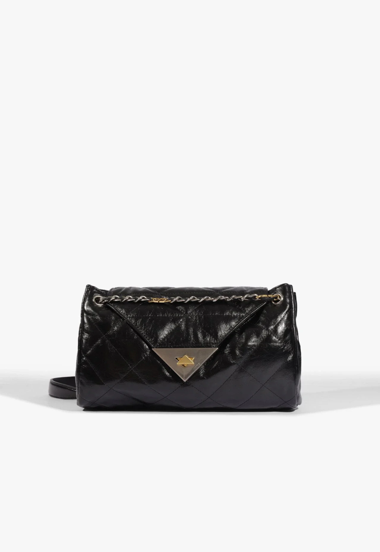 Bolsa Grande S95 Couro Preto