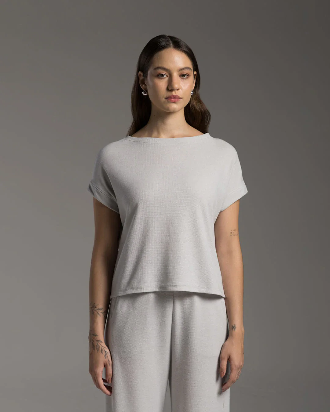 Tech T-Shirt Waffle Anti Odor Abertura Costas Feminina - BASICAMENTE