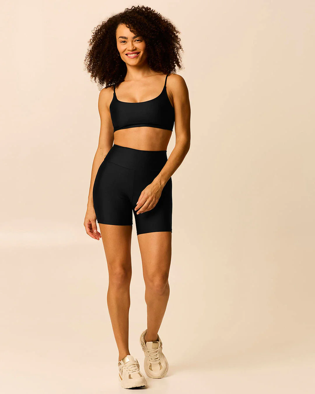 Shorts Esportivo Feminino Bolso Costas Em Malha Dry E Proteção UV50+ Malwee Active