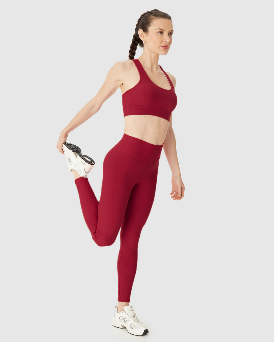 Calça Legging Esportiva Feminina Em Malha Com Proteção UV50+ Malwee Active