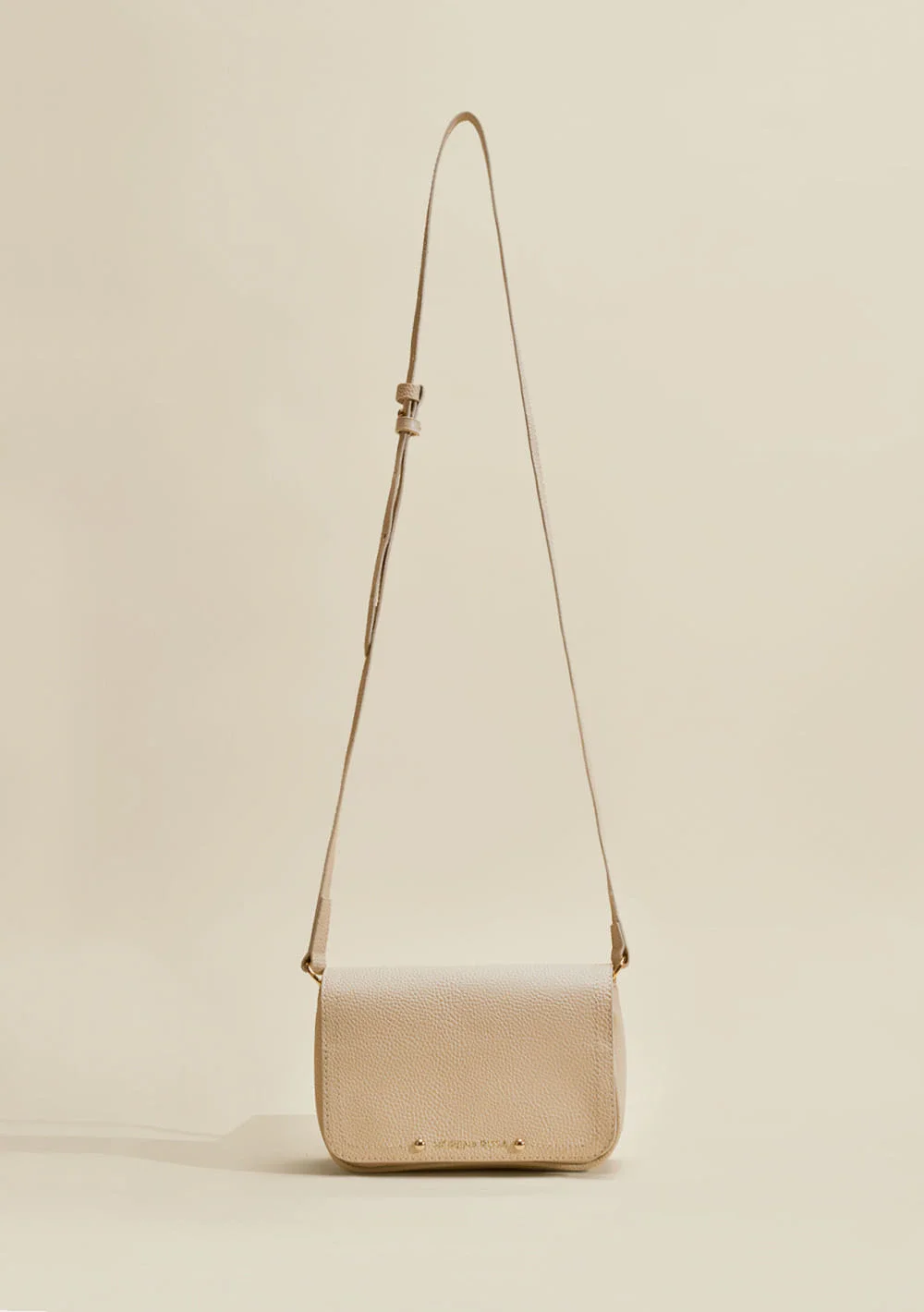 Bolsa Satchel Alça Corrente Off White