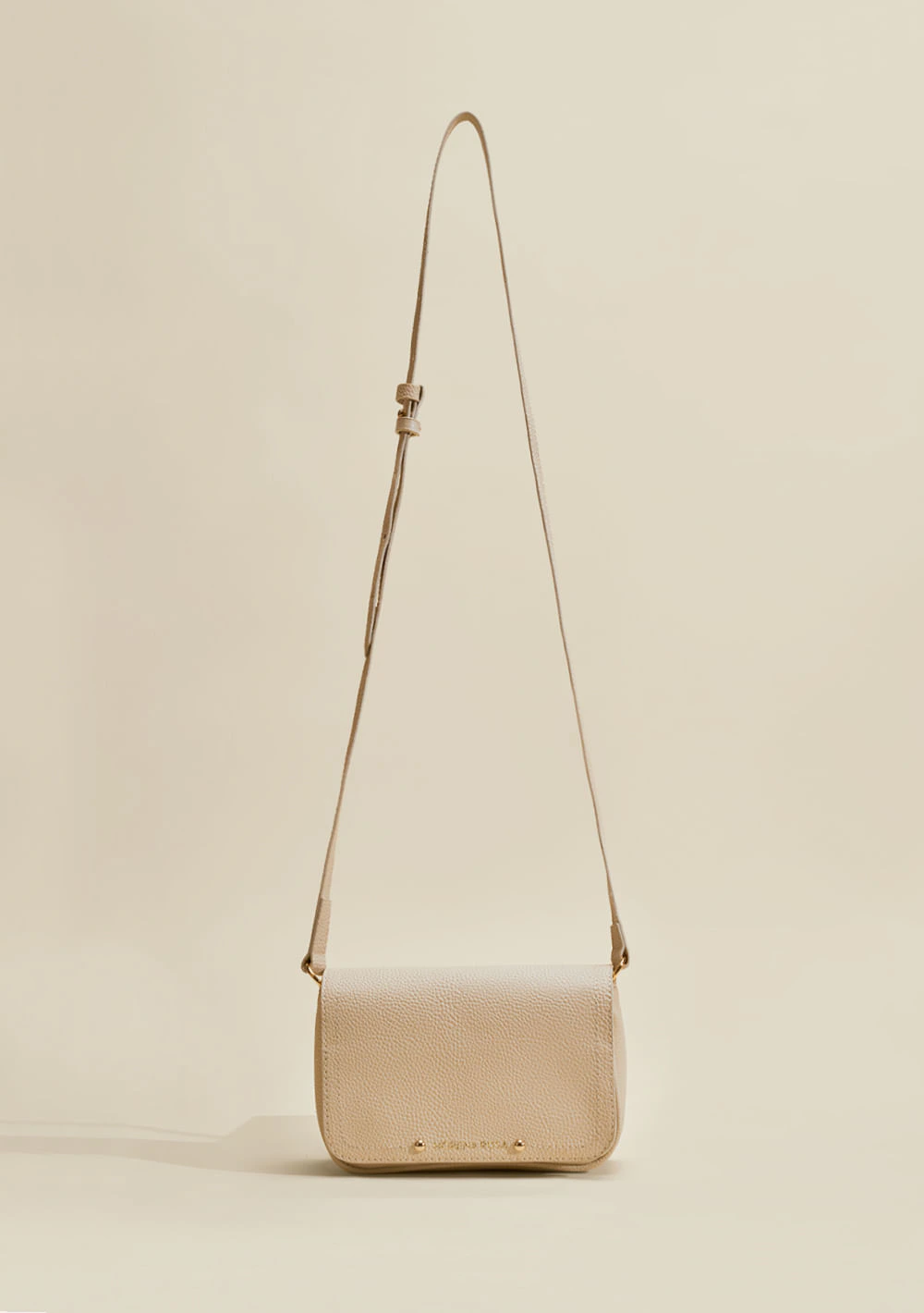 Bolsa Satchel Alça Corrente Off White