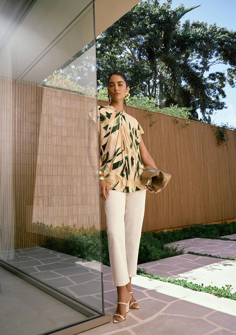 Blusa Gola Alta Verdejo Verde