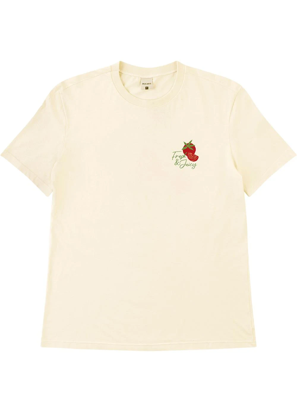 Malwee - Camiseta Ampla Off White