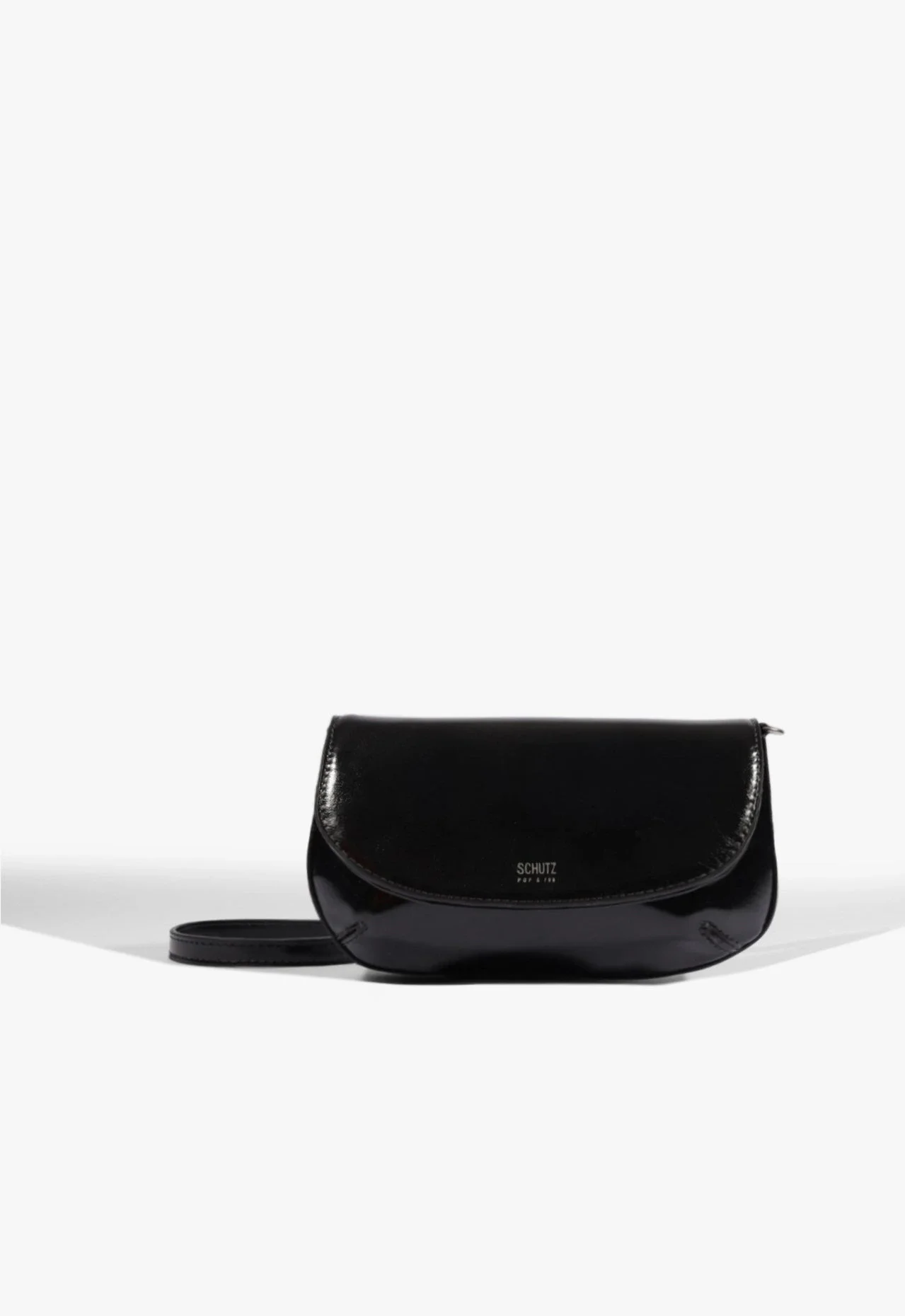 Bolsa Tiracolo Mini Crossbody Ella Pequena Preta