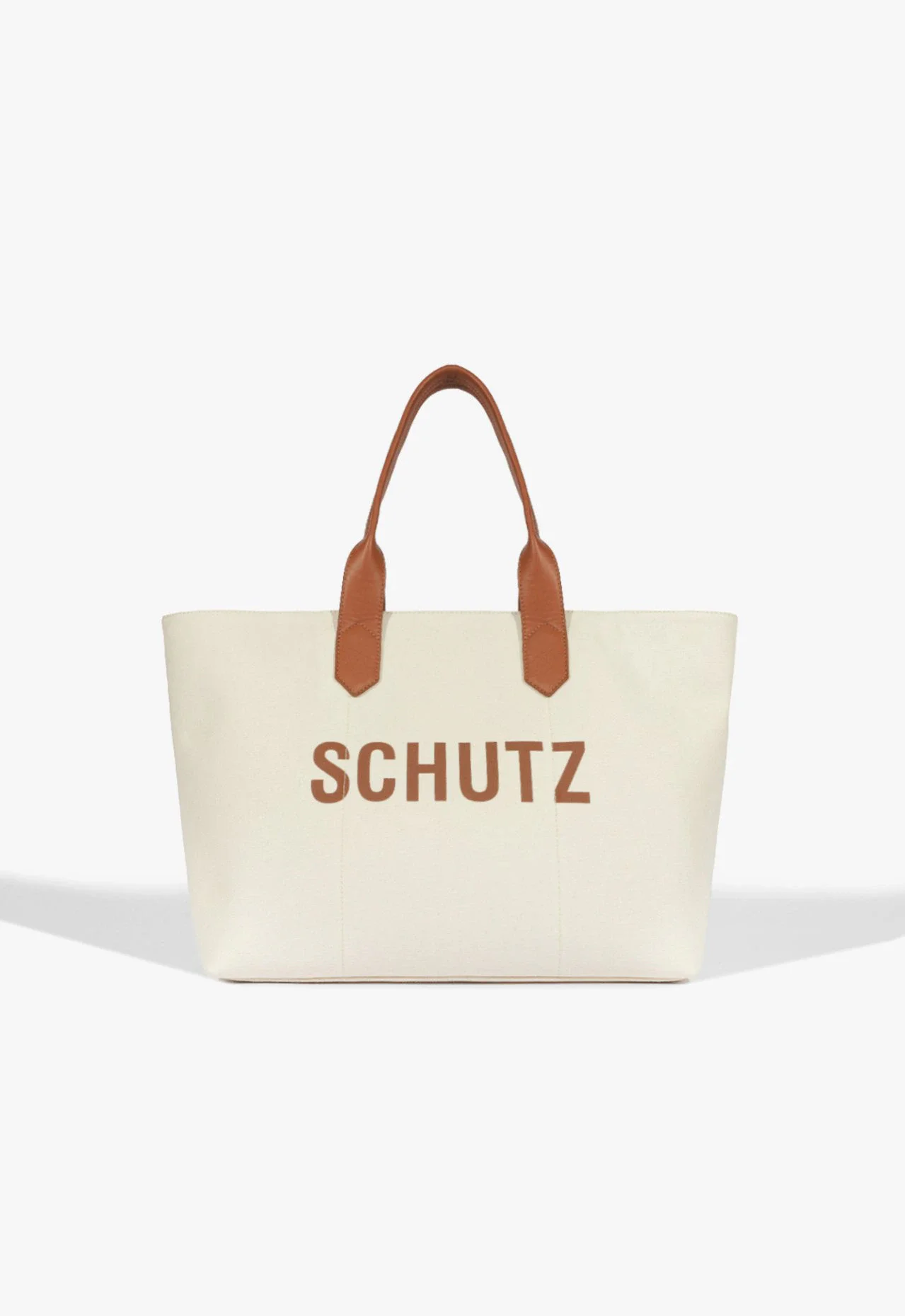 Bolsa Shopping Gifts Astec Bege e Marrom