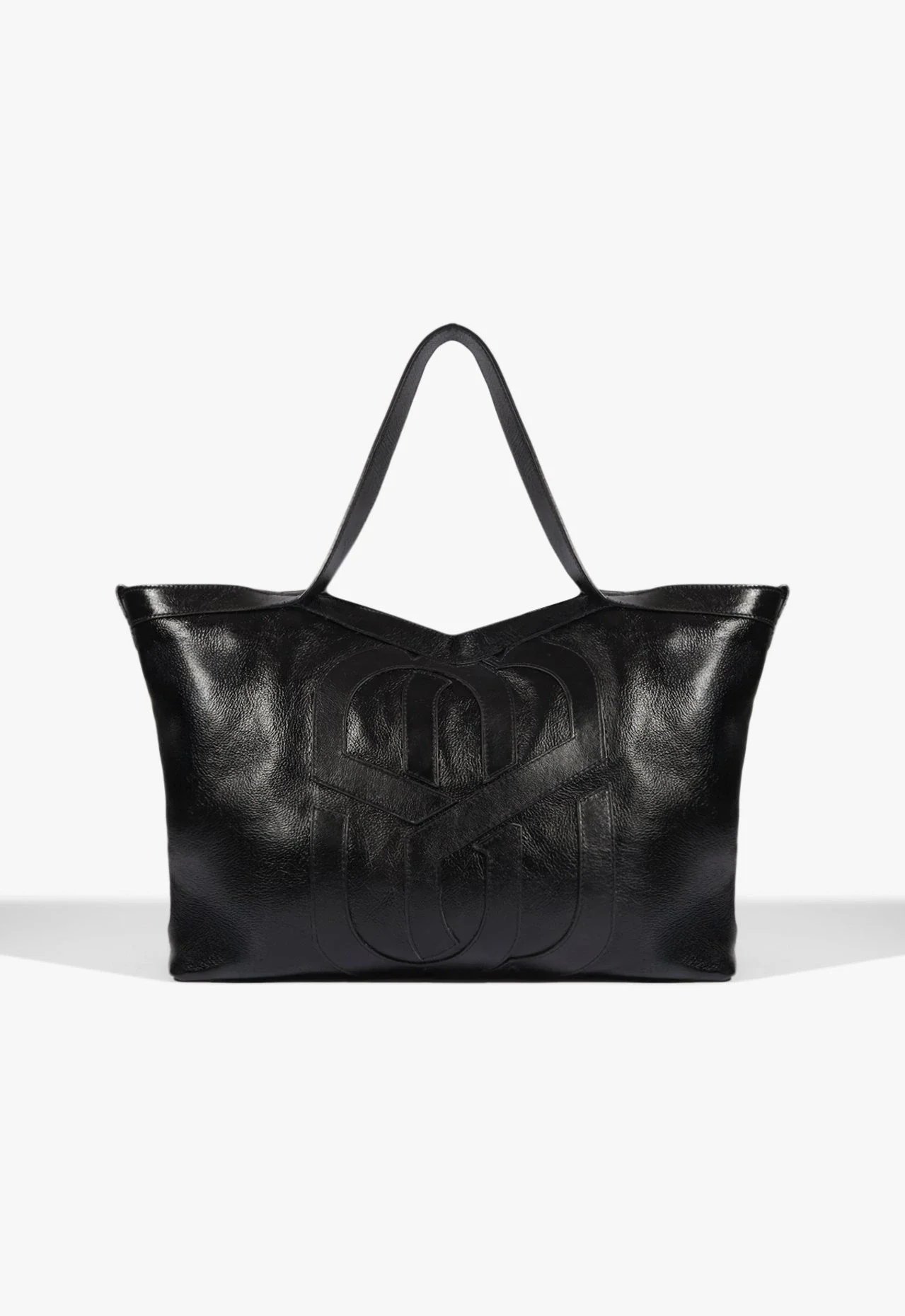 Bolsa Shopping Maddison Couro Preta