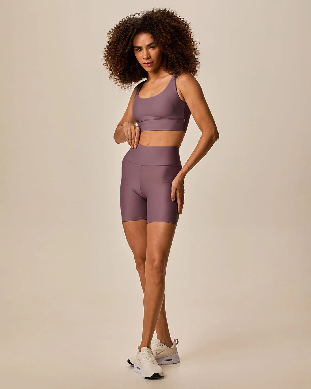 Shorts Esportivo Feminino Bolso Costas Em Malha Dry E Proteção UV50+ Malwee Active
