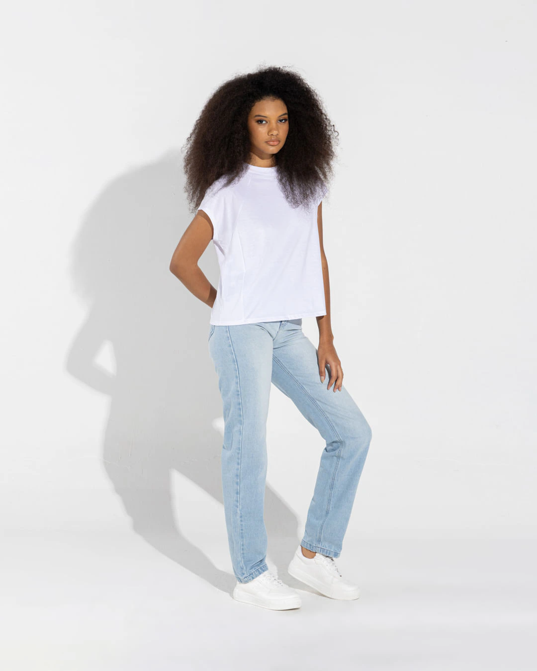 Camiseta Pima Raglan Feminina