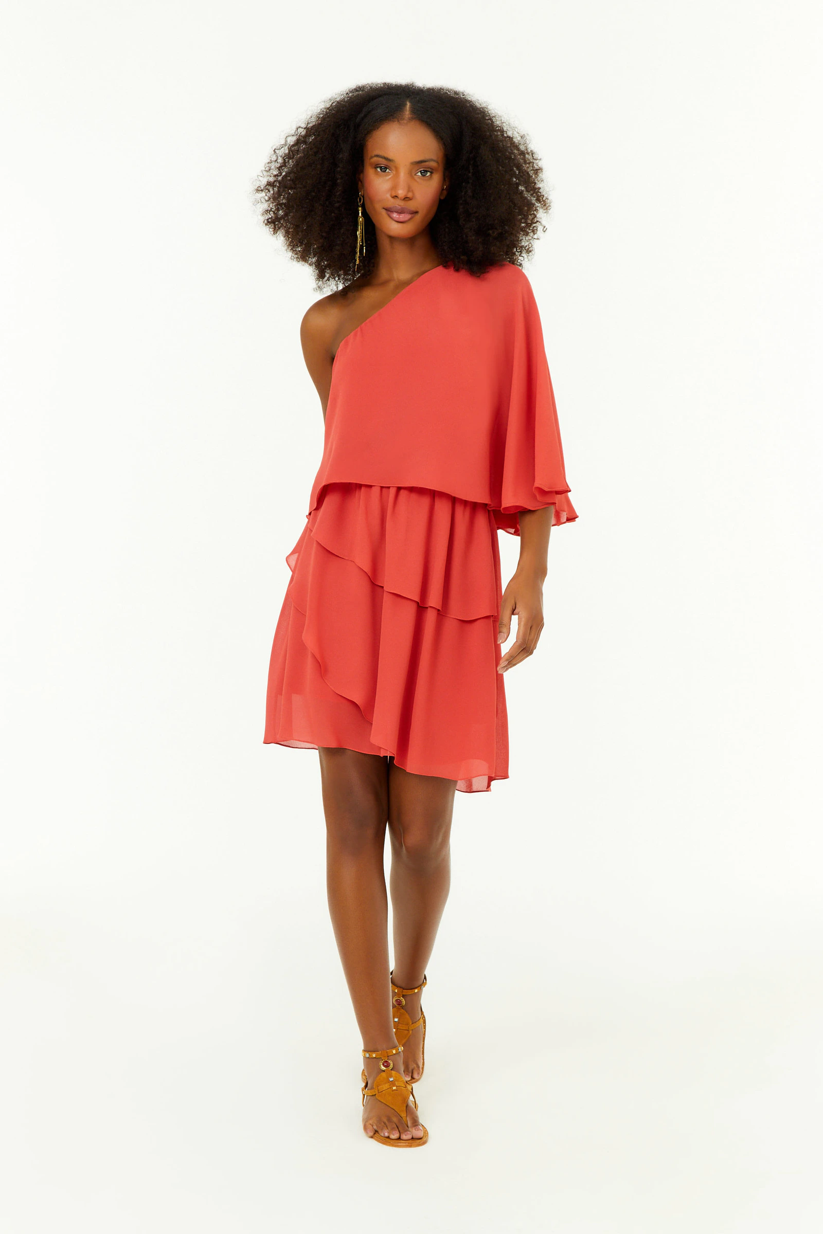 Vestido Curto Um Ombro Só Ggt