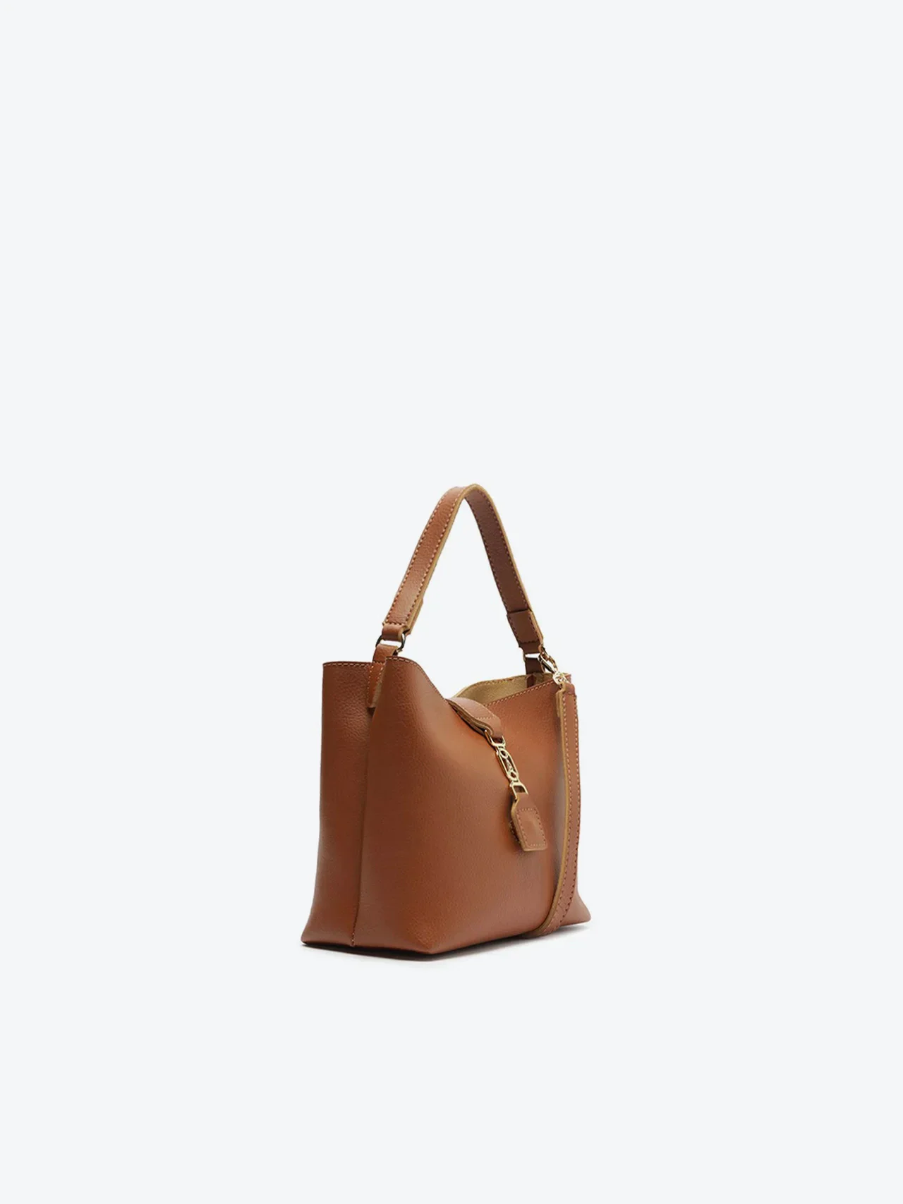 Bolsa Tiracolo Pequena A Marrom