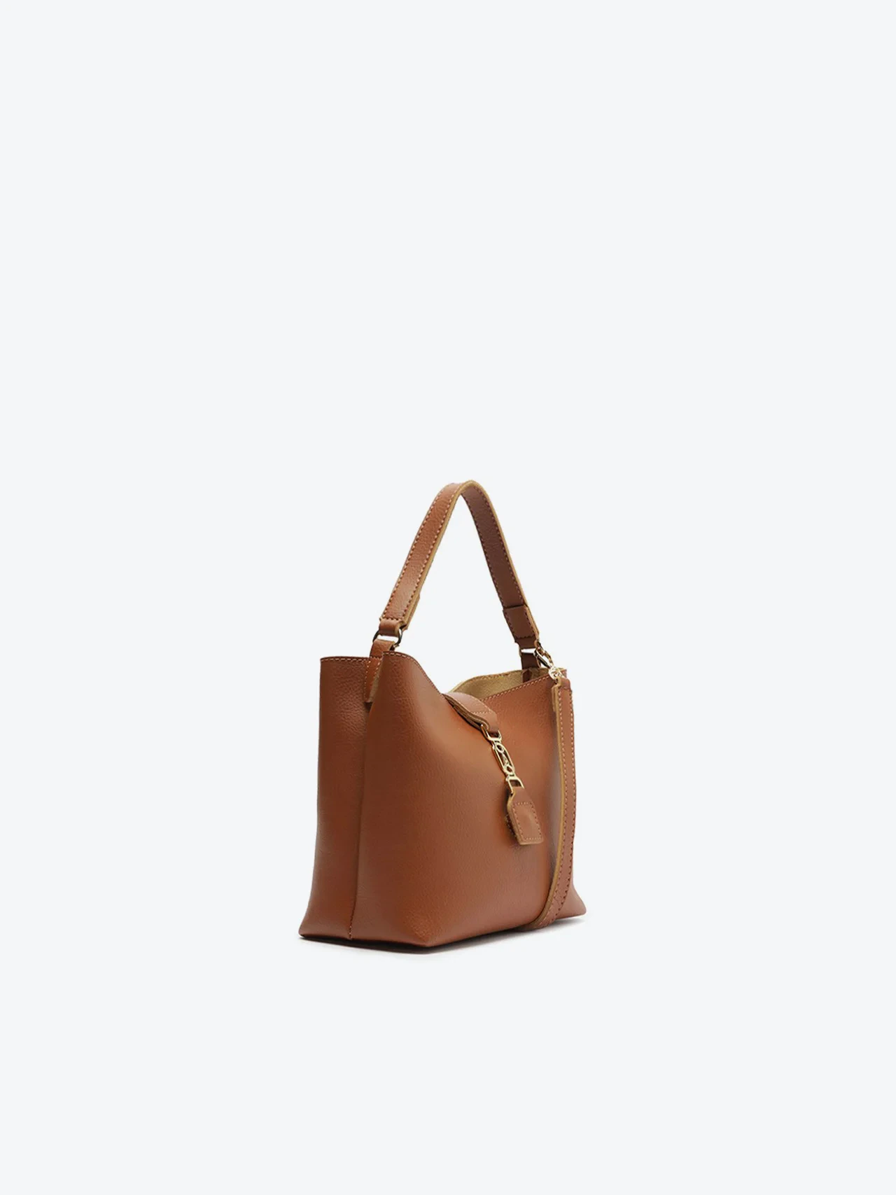 Bolsa Tiracolo Pequena A Marrom